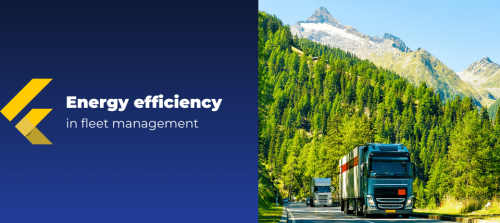 Energy efficiency in fleet management