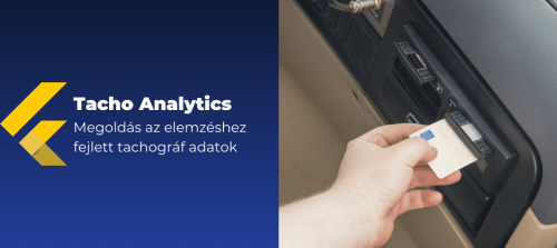 Megoldás az elemzéshez fejlett tachográf adatok